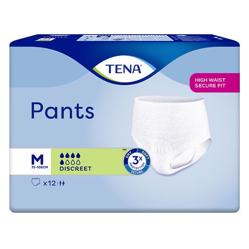 TENA PANTS Discreet M bei Inkontinenz 12 St