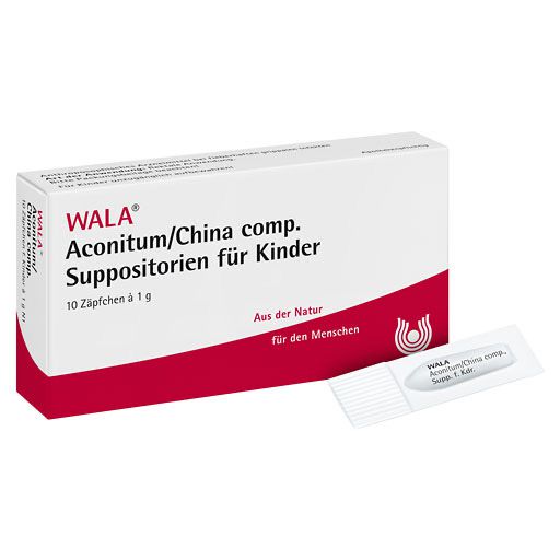 ACONITUM/CHINA comp. Kindersuppositorien* 10x1 g