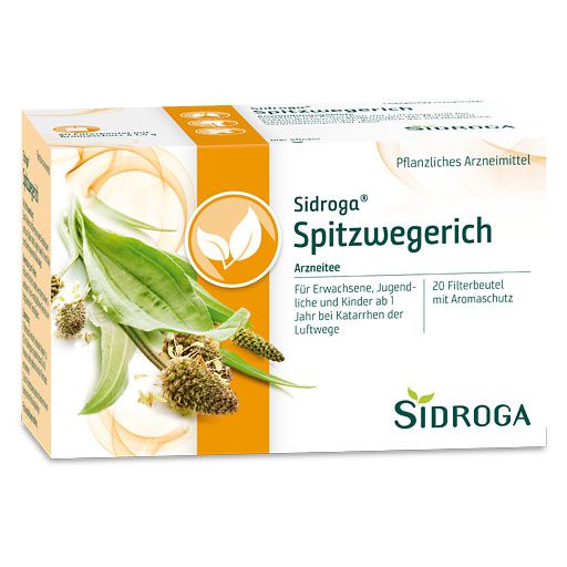 SIDROGA Spitzwegerich Tee Filterbeutel* 20x1,4 g