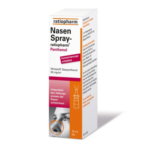NASENSPRAY-ratiopharm Panthenol* 20 ml