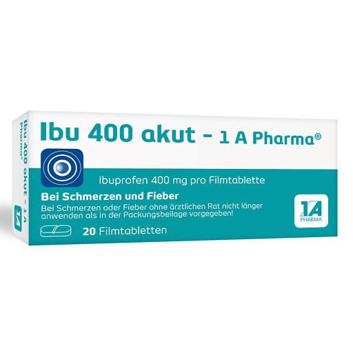 IBU 400 akut-1A Pharma Filmtabletten* 20 St