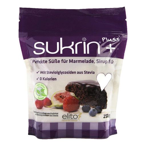 SUKRIN Pluss doppelte Süße mit Stevioglycoside 250 g