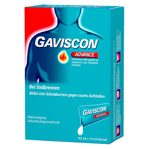 GAVISCON Advance Pfefferminz Suspension* 24x10 ml