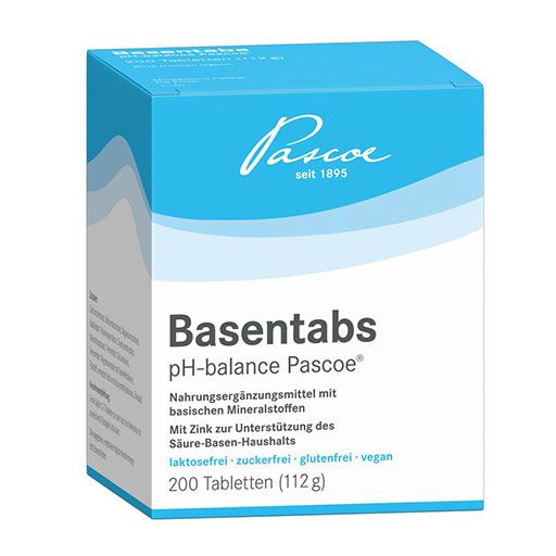 BASENTABS pH Balance Pascoe Tabletten 200 St  