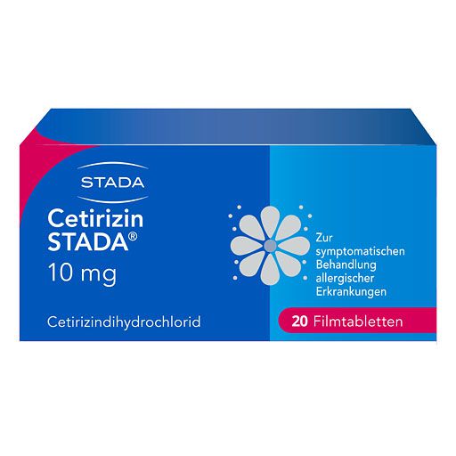 CETIRIZIN STADA 10 mg Filmtabletten* 20 St