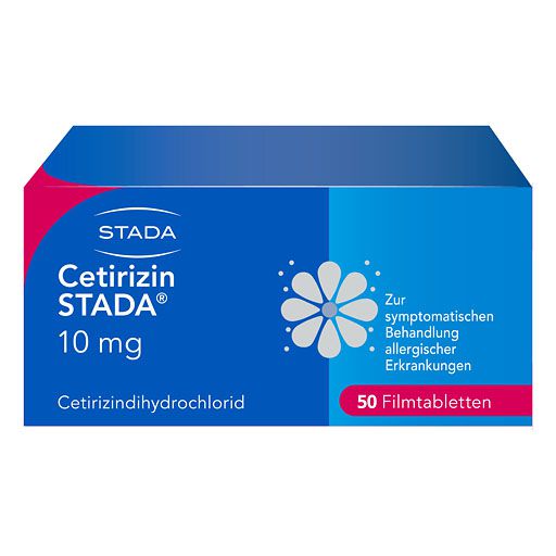 CETIRIZIN STADA 10 mg Filmtabletten* 50 St