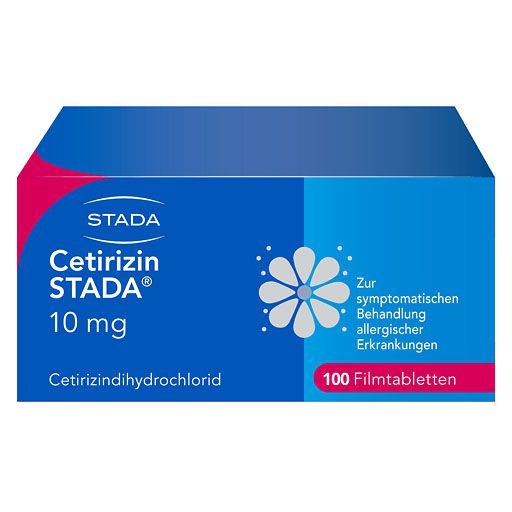 CETIRIZIN STADA 10 mg Filmtabletten* 100 St