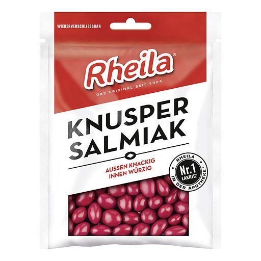 RHEILA Knusper Salmiak mit Zucker 90 g