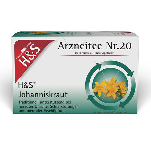 H&S Johanniskraut Filterbeutel* 20x2,0 g