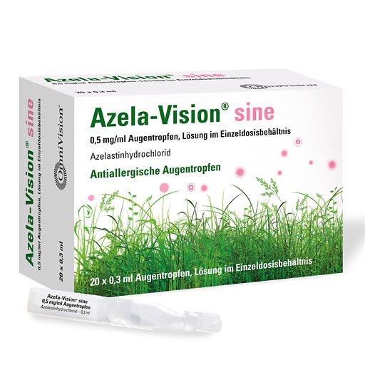 AZELA-Vision sine 0,5 mg/ml Augentr. i. Einzeldosis.