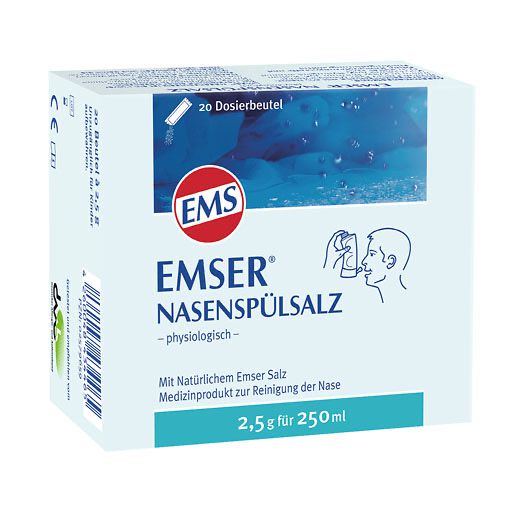 EMSER Nasenspülsalz physiologisch Btl. 20 St
