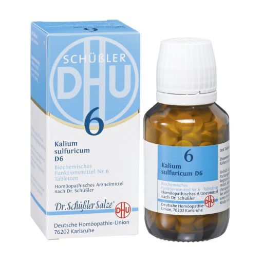 BIOCHEMIE DHU 6 Kalium sulfuricum D 6 Tabletten* 200 St