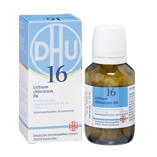 BIOCHEMIE DHU 16 Lithium chloratum D 6 Tabletten* 200 St