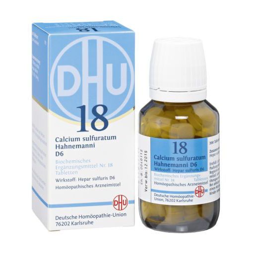 BIOCHEMIE DHU 18 Calcium sulfuratum D 6 Tabletten* 200 St