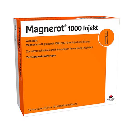 MAGNEROT 1000 Injekt Ampullen* 10x10 ml