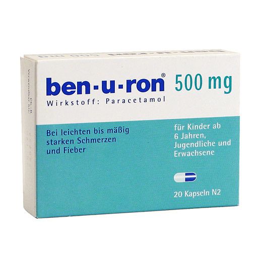 BEN-U-RON 500 mg Kapseln* 20 St