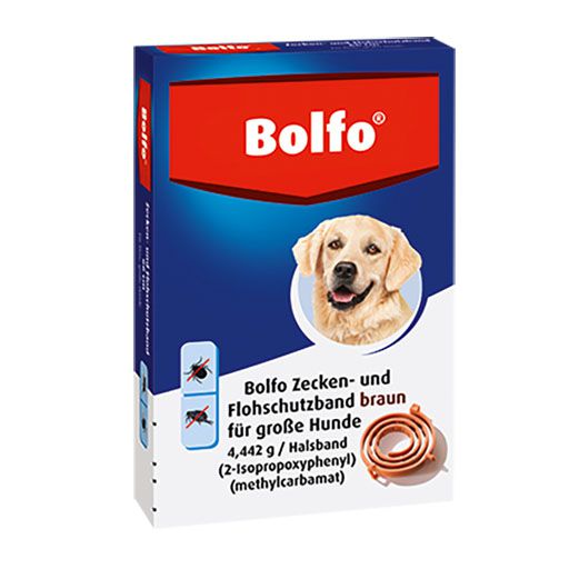 BOLFO Flohschutzband braun f. große Hunde<sup> 6</sup>  1 St