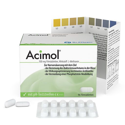 ACIMOL mit pH Teststreifen Filmtabletten* 96 St