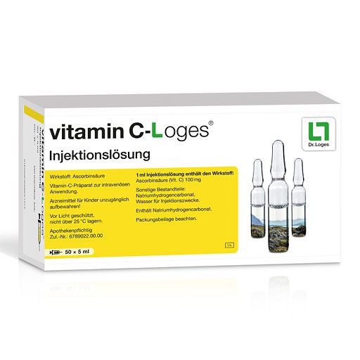 VITAMIN C-LOGES Injektionslösung* 50x5 ml