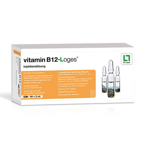 VITAMIN B12-LOGES Injektionslösung Ampullen* 50x2 ml