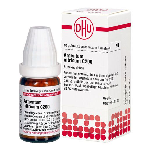 ARGENTUM NITRICUM C 200 Globuli* 10 g
