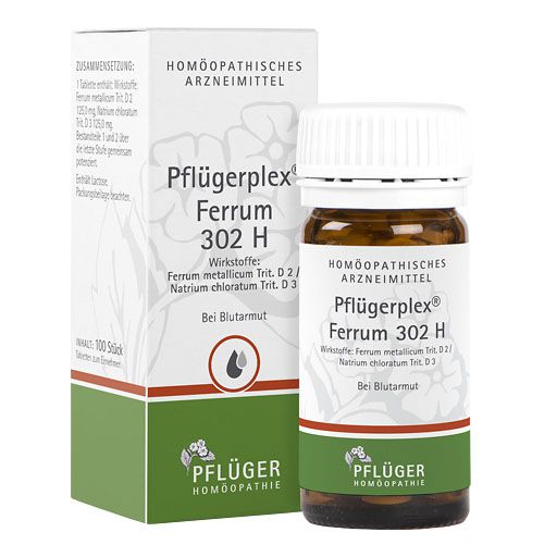PFLÜGERPLEX Ferrum 302 H Tabletten* 100 St