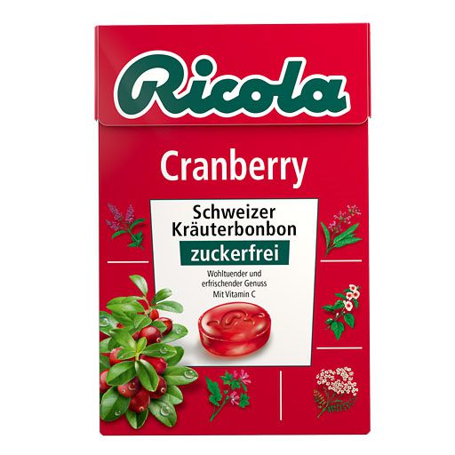 RICOLA o. Z. Box Cranberry Bonbons 50 g
