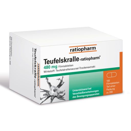 TEUFELSKRALLE-RATIOPHARM Filmtabletten* 200 St