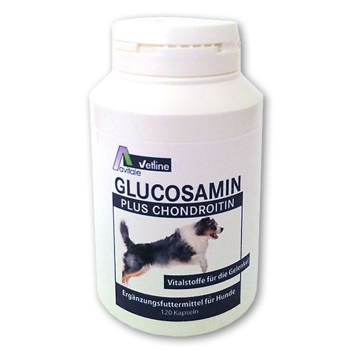 GLUCOSAMIN+CHONDROITIN Kapseln für Hunde 120 St