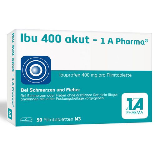 IBU 400 akut-1A Pharma Filmtabletten* 50 St