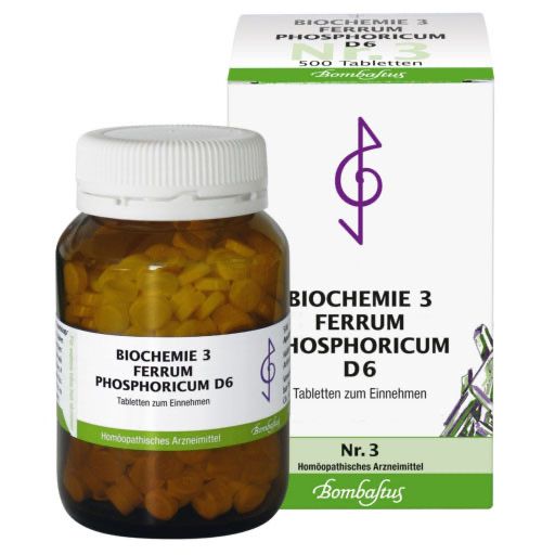 BIOCHEMIE 3 Ferrum phosphoricum D 6 Tabletten* 500 St