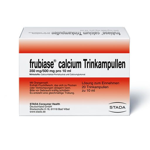 FRUBIASE CALCIUM T Trinkampullen* 20 St