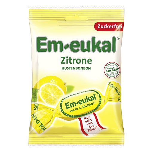 EM-EUKAL Bonbons Zitrone zuckerfrei 75 g