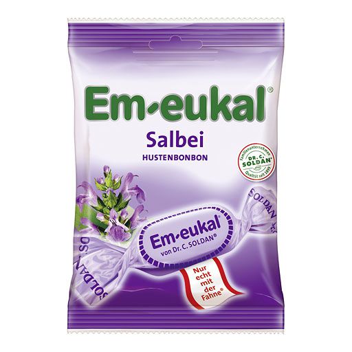 EM-EUKAL Bonbons Salbei zuckerhaltig 75 g