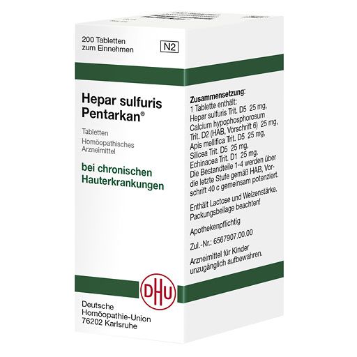 HEPAR SULFURIS PENTARKAN Tabletten* 200 St