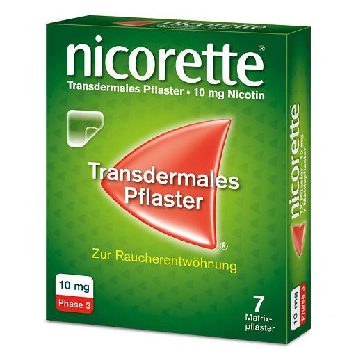 nicorette® 7 Nikotinpflaster, 10 mg Nikotin