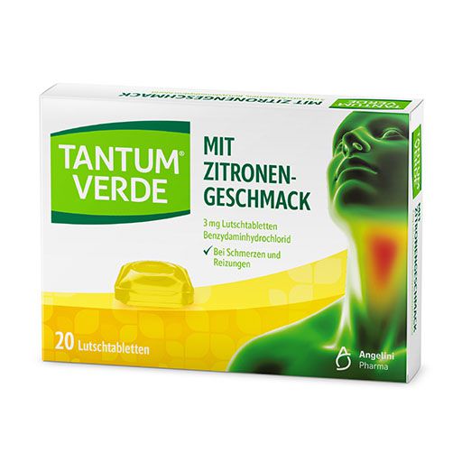 TANTUM VERDE 3 mg Lutschtabl. m. Zitronengeschmack