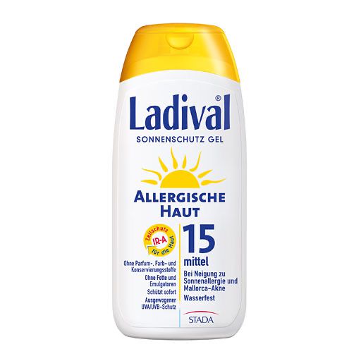 LADIVAL allergische Haut Gel LSF 15 200 ml
