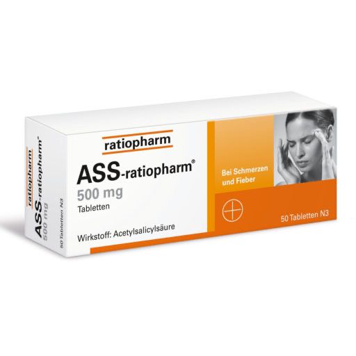 ASS-ratiopharm 500 mg Tabletten* 50 St