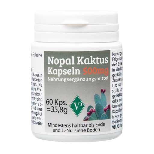 NOPAL Kaktus 500 mg Kapseln 60 St  