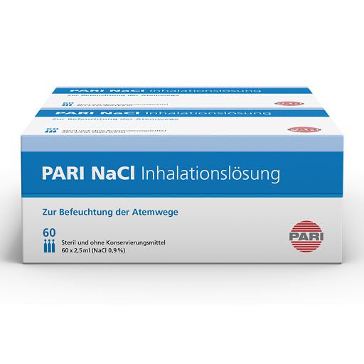 PARI NaCl Inhalationslösung Ampullen 120x2,5 ml