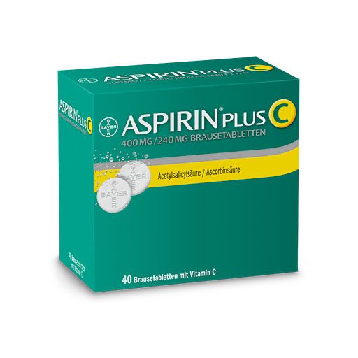 ASPIRIN plus C Brausetabletten* 40 St