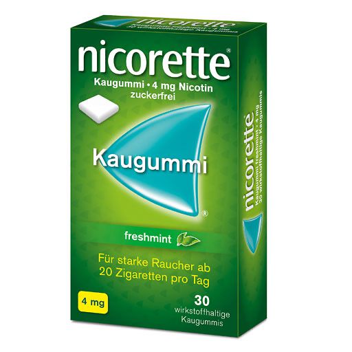 nicorette® 4 mg Kaugummi freshmint* 30 St