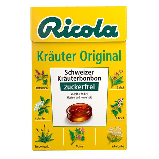 RICOLA o. Z. Box Kräuter Bonbons 50 g