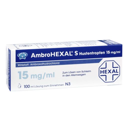 AMBROHEXAL S Hustentropfen 15 mg/ml* 100 ml