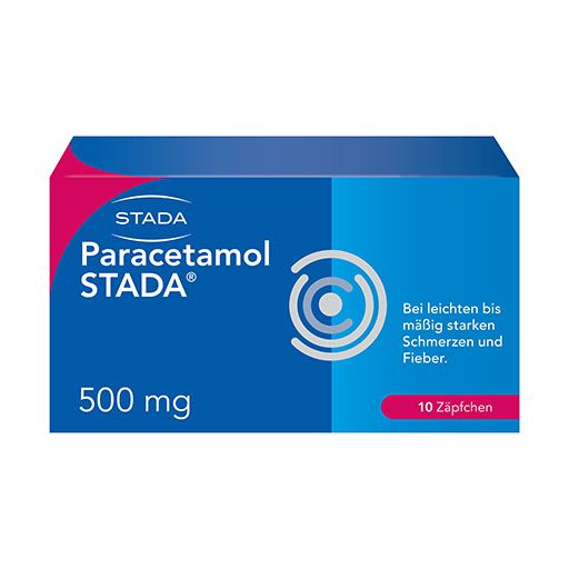 PARACETAMOL STADA 500 mg Zäpfchen* 10 St