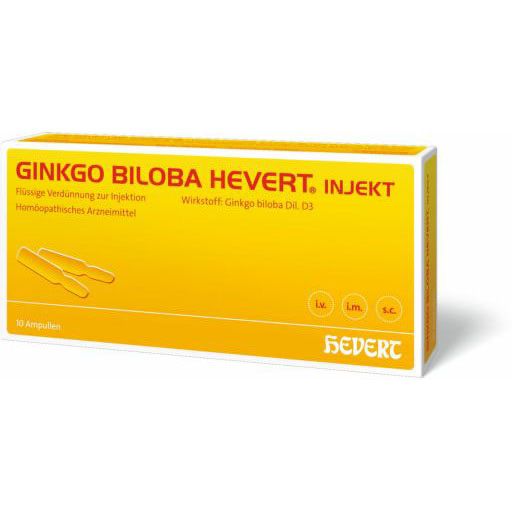 GINKGO BILOBA HEVERT Injekt Ampullen* 10 St