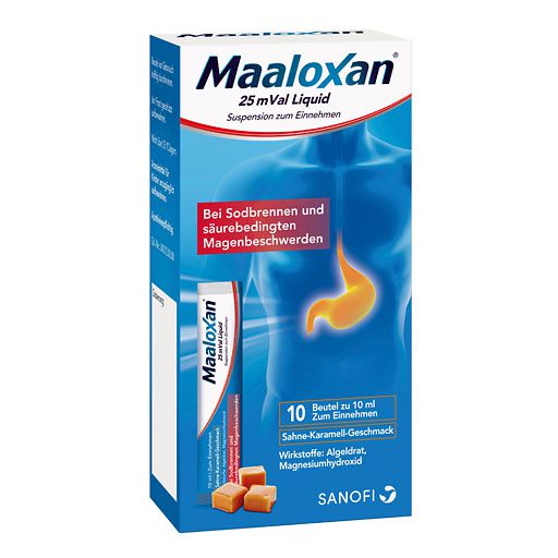 MAALOXAN 25 mVal Liquid* 10x10 ml