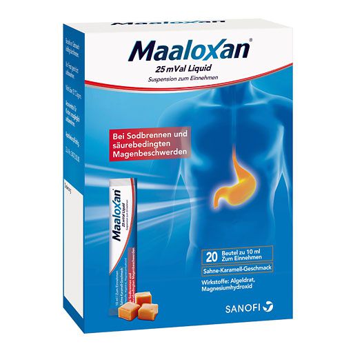MAALOXAN 25 mVal Liquid* 20x10 ml