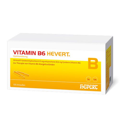 VITAMIN B6 HEVERT Ampullen* 100x2 ml